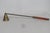 Long Wooden Handled Metal Bell Candle Snuffer 4596b For Sale In Miami - Image 6 of 12