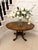 Antique Victorian Burr Walnut Inlaid Oval Lamp Table, 1860s For Sale - Image 10 of 10