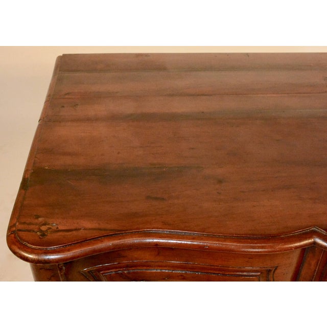 18th Century French Louise XV Walnut Commode For Sale - Image 4 of 11