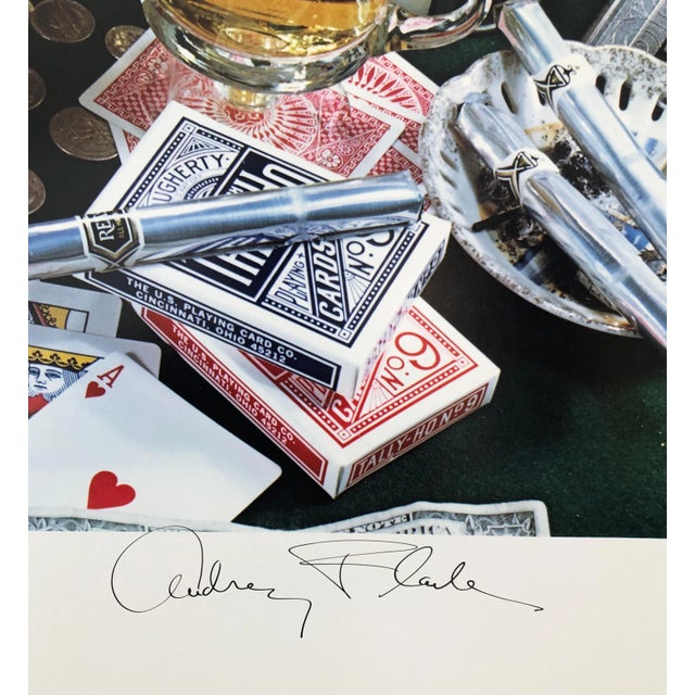 Photorealism Pop Art Vintage Color Photograph Dye Transfer Print "Royal Flush" Audrey Flack, 1984 For Sale - Image 3 of 10