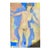 1969 "Nude" Abstract Figurative Mixed-Media Collage by Leonard Maurer For Sale