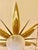 Art Deco French Chandelier with Gilt Bronze and Glass Starburst Sunburst, 1935 For Sale - Image 10 of 11