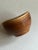 Brown Hand Turned Wood Bowl For Sale - Image 8 of 11