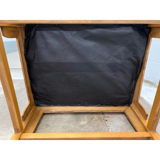 Tan Late 20th Century Mid-Century Modern Drexel Heritage Chinoiserie Style Chairs - Set of 2 For Sale - Image 8 of 10