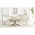 Transitional 60-77" Round to Oval Extendable Solid Wood Dining Table by Essentials for Living For Sale - Image 3 of 7