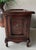 Mid 20th-Century French Provincial-Style Mahogany Chairside/Bedside Cabinet & Media Storage Table For Sale - Image 15 of 18