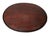 Wood Large Regency Mahogany and Brass Banded Oyster Tray For Sale - Image 7 of 7