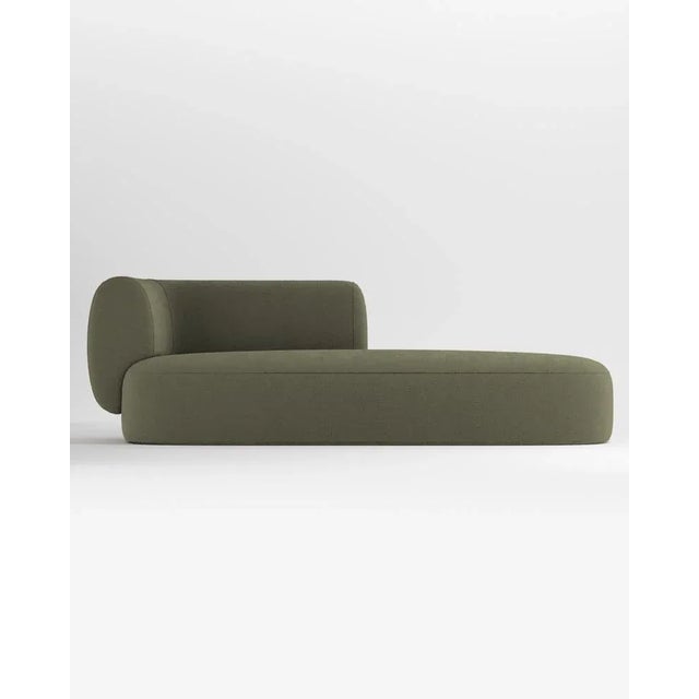 Not Yet Made - Made To Order Hug Sofa in Olive by Ferrianisbolgi For Sale - Image 5 of 5