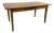 Antique French Farmhouse Cherrywood Dining Table with Drawer For Sale