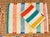 Mid 20th Century Mid-Century Modern French Striped Tea Towel Napkins - Set of 6 For Sale - Image 4 of 10
