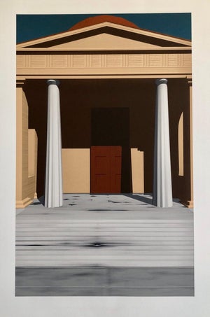 Cindy Bernard, Location Proposal Iris Print Ed. 12 Architectural Study LA CAlifornia Modernist, 1997