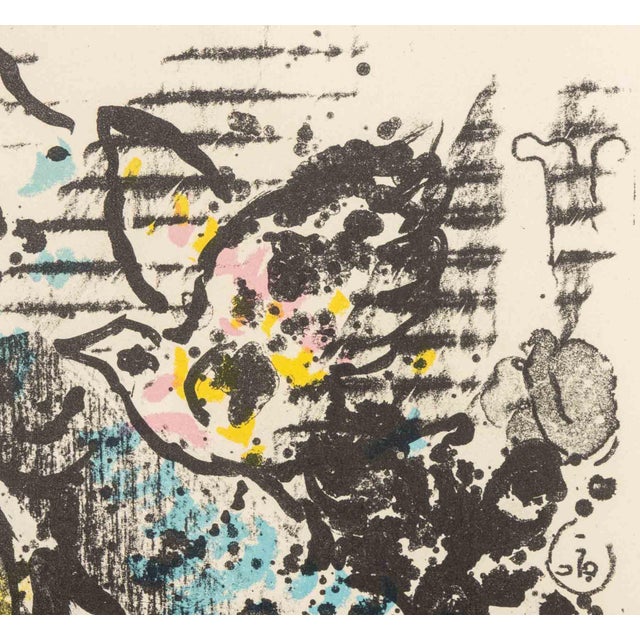 Late 20th Century After Marc Chagall "Reverie" Lithograph in Colors For Sale - Image 5 of 7