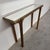 Brown Vintage Gilt Console Table with Beveled Mirror Top from Deknudt, Belgium, 1980s For Sale - Image 8 of 14