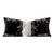 Midnight Leopard Velvet Throw Pillow | 11" X 27" For Sale