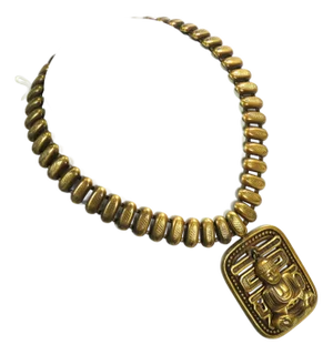 Vintage Designer Joseff of Hollywood Asian Necklace 1940s
