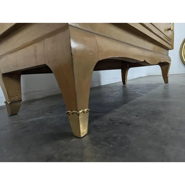 Wood Chest of Drawers in Maple and Sycamore Wood by André Arbus and René Prou For Sale - Image 7 of 8