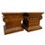 Postmodern 1960 Vintage Drexel Guildhall Neoclassical Oak Pedestal End Tables - A Pair For Sale - Image 3 of 17