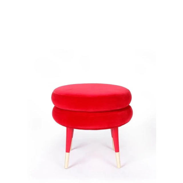 Metal Marshmallow Stools by Royal Stranger, Set of 4 For Sale - Image 7 of 10