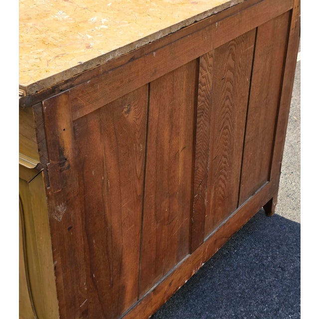 Antique Early 20th Century Galliy Bassani French Rococo/ Louis XV Style Marble Top Commode For Sale - Image 13 of 18