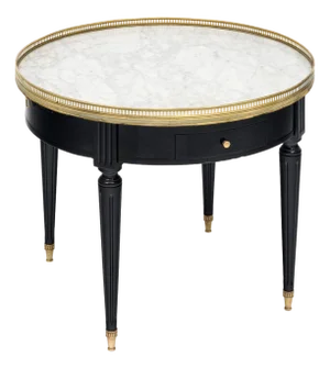 Louis XVI Style, French Antique Bouillotte Side Table