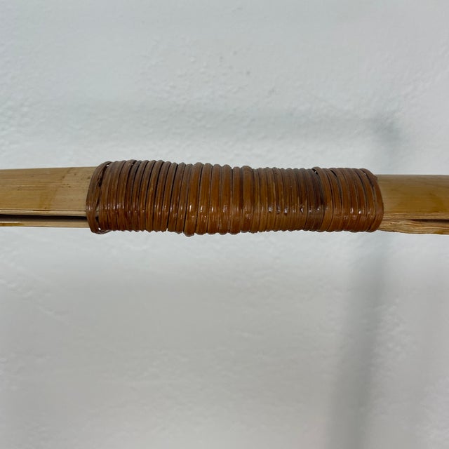 Wood Vintage Double Happiness 3 Tier Woven Wedding Tiffin Basket For Sale - Image 7 of 12