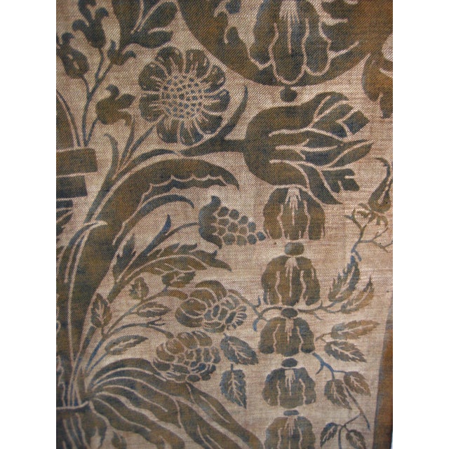 Antique Fortuny Textile For Sale - Image 9 of 9