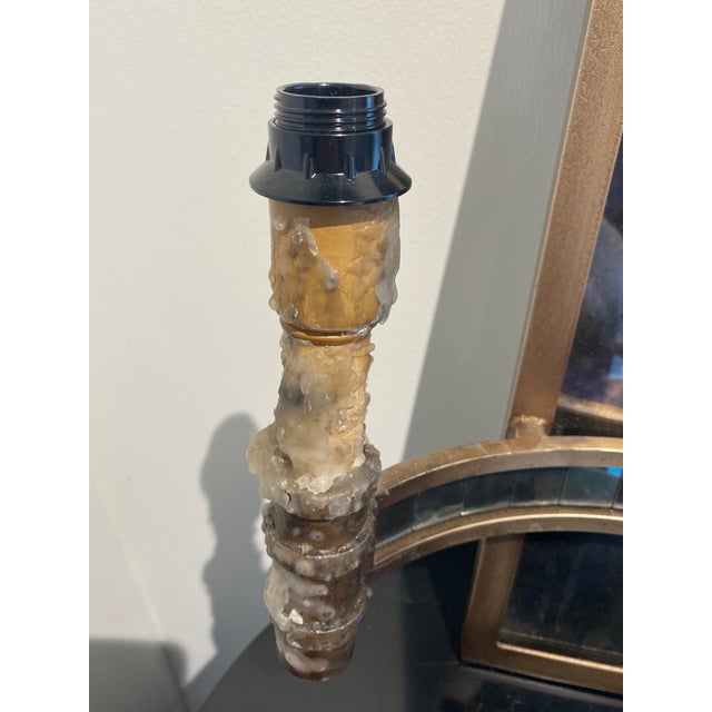 Traditional Mirrored Wall Sconce For Sale - Image 4 of 8