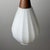 Vintage Pendant Lamp in Glass and Wood from Targetti Sankey, Italy, 1970s For Sale - Image 4 of 12