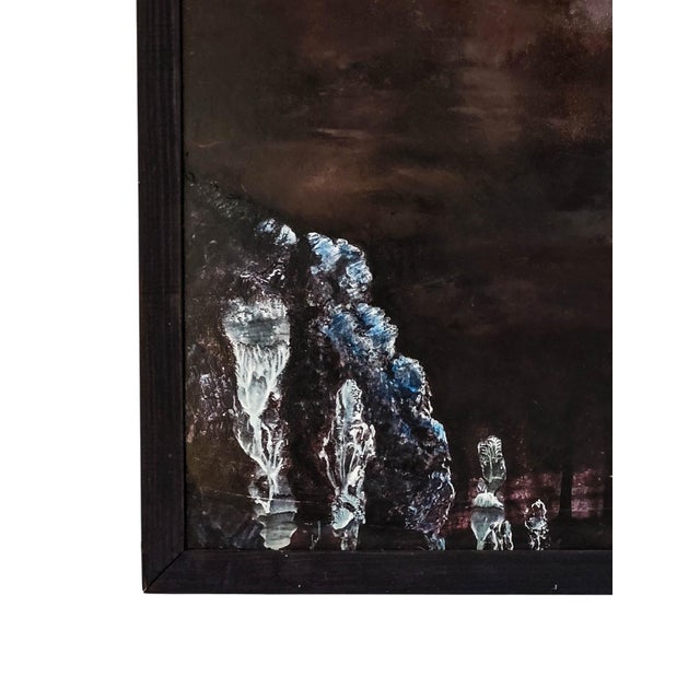Lucienne Berthon (1926–2012) – Original Oil on Board, Abstract Landscape For Sale In West Palm - Image 6 of 7