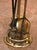Mid-Century French Brass and Iron Five-Piece Fireplace Tool Set For Sale - Image 4 of 9