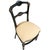 Art Nouveau Ebonized & Hand-Carved Walnut Sculptural Chair by Giacomo Cometti For Sale - Image 3 of 11