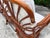 Vintage Sunburst Rattan Swivel Armchairs on Casters, Set of 6 For Sale - Image 12 of 18