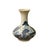 4.5" Chinese Blue White Scenery Flower Graphic Small Porcelain Art Vase For Sale - Image 4 of 12