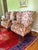 Pair of Jacquard TRS Wingback Chairs For Sale - Image 9 of 12
