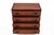 Brown Teak Chest of Drawers, Denmark, 1960s For Sale - Image 8 of 9