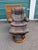 Ekornes ASA Vintage Ekornes Stressless Brown Leather Recliner and Ottoman Norway For Sale - Image 4 of 17