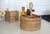 Wood Artifacts Rattan Round 4 section Caddy/Cutlery Holder in Honey Brown For Sale - Image 7 of 9