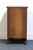 Abernathy Furniture Co. Solid Hard Rock Maple Early American 16" Open Cabinet Nightstand For Sale - Image 11 of 12