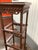 Victorian Late 18th Century Victorian Eastlake-Style Mahogany Three-Tier Plant Stand or E’tag’ere With Carved Details and Turned Spindles For Sale - Image 3 of 6