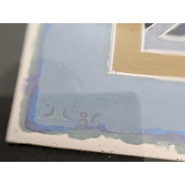 Mid-Century Painting by John H. Levee For Sale - Image 4 of 7