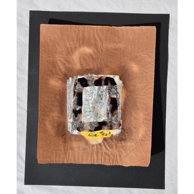 Postmodern Klaus Neuper, Ohne Text, 1984, Cardboard and Mixed Media For Sale - Image 3 of 9