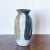 Ceramic Mid-Century Hand Thrown Pottery Vase With Drip Glaze Pattern in Tan and Gray For Sale - Image 7 of 7