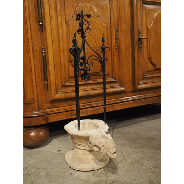 A Circa 1900 Cast Replica Model of the François Sauvage Well Head, Cluny, Paris For Sale - Image 12 of 18