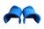 Pair of Me Too Magis Trioli Electric Blue Children's Play Chairs by Eero Aarnio For Sale In Portland, OR - Image 6 of 8