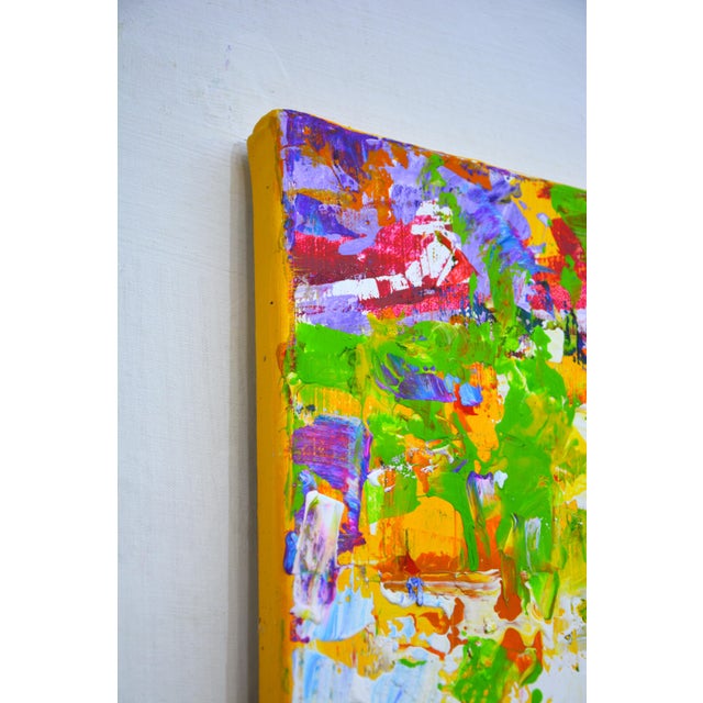 Textile Vivid Expression 8.Modern Original Painting. For Sale - Image 7 of 10