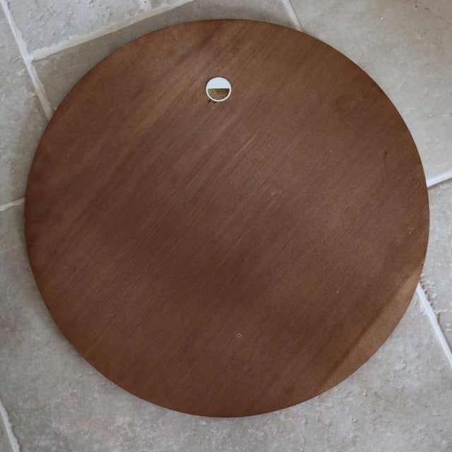 Scandinavian Glass and Teak Mirror, 1960s For Sale - Image 13 of 15