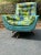 Mid Century Upholstered Swivel Armchair Designed By Adrian Pearsall In The 1950's With Original Multi Colored Mod...