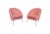 Metal Vintage Pink Slipper Chairs in the Style of Gio Ponti For Sale - Image 7 of 7