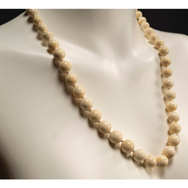 Vintage Art Deco Stone Necklace, 1920s For Sale - Image 9 of 12