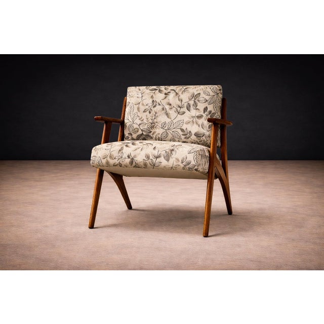 José Zanine Caldas José Zanine Caldas Armchair, Brazilian Mid-Century Modern, 1950s For Sale - Image 4 of 11